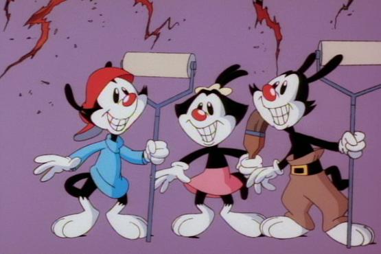 Animaniacs Netflix Hooked On A Ceiling Goodfeathers The Beginning
